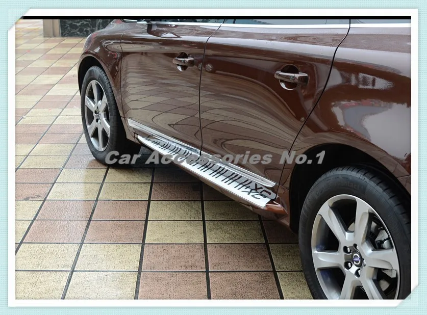 Автомобиль Алюминиевый сплав Беговая доска шаг в сторону Nerf педаль для VOLVO XC60 7 цветов