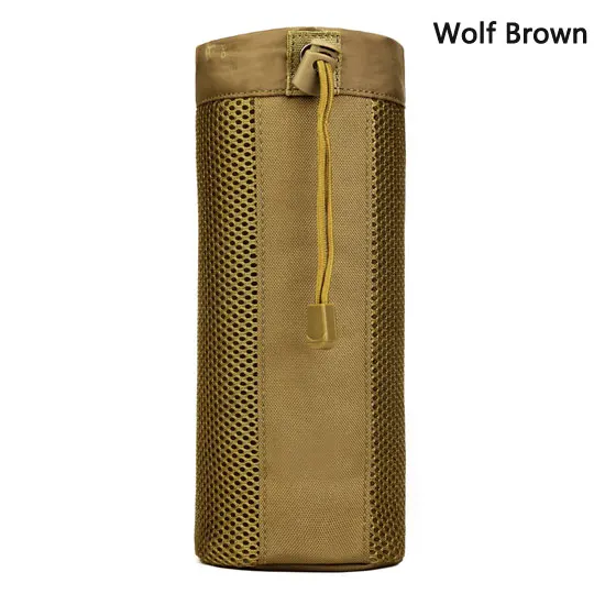 Wolf Brown Протектор Плюс MOLLE держатель бутылки воды шнурок мешок кошелек армейское тактическое оборудование бесплатный подарок - Цвет: Wolf Brown