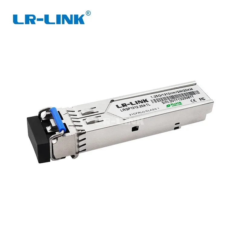 LR LINK 1312 20ATL LC Порт Gigabit 1310nm 20 км SMF модулем программирования в производственных