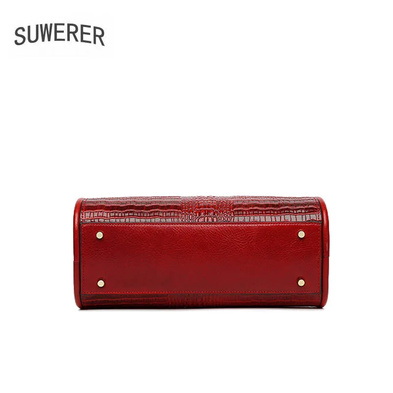 

Women bag luxury brand 2020 new woemn genuine leather bag Fashion luxury Crocodile pattern embossed women leather shoulder bag