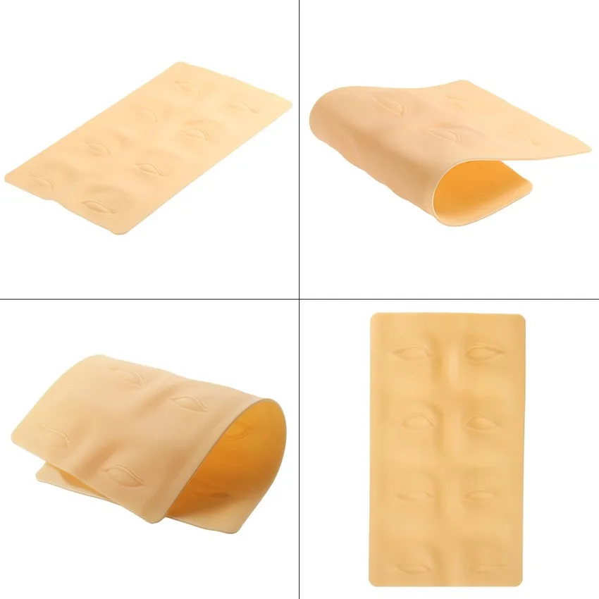 3D глаза татуировки практика кожи силиконовая Перманентная игла для коррекции