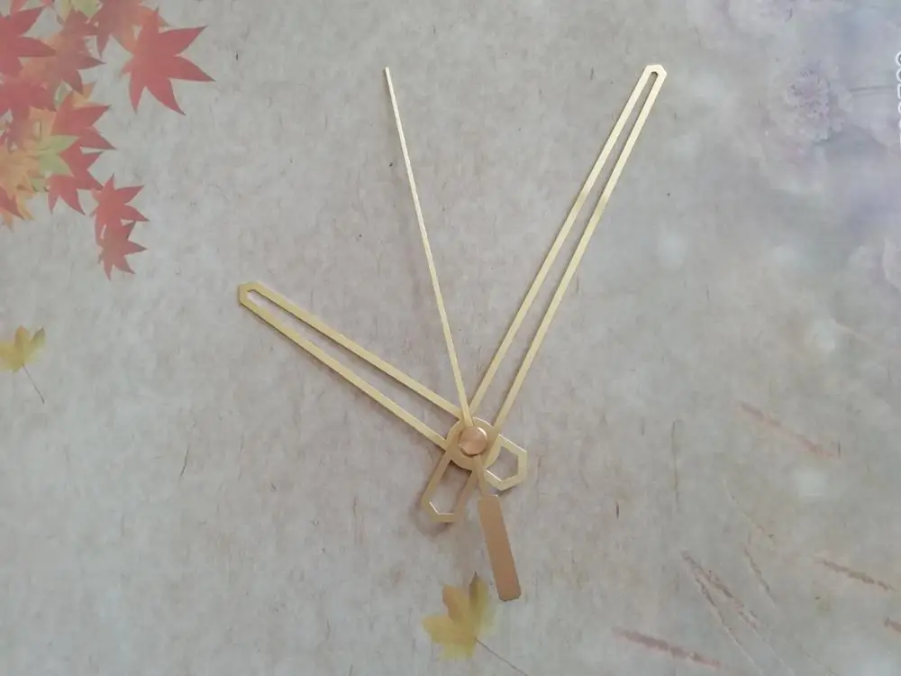 Аксессуары для ремонта настенных часов кварцевые часы золотого цвета 50