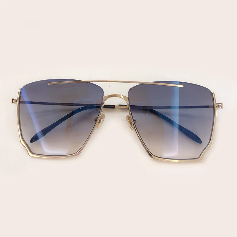 No3 Sunglasses Винтажные Квадратные Солнцезащитные очки для женщин брендовая дизайнерская оправа из сплава Sunglases ретро солнцезащитные очки Oculos Gafas De Sol - Цвет линз: No3 Sunglasses