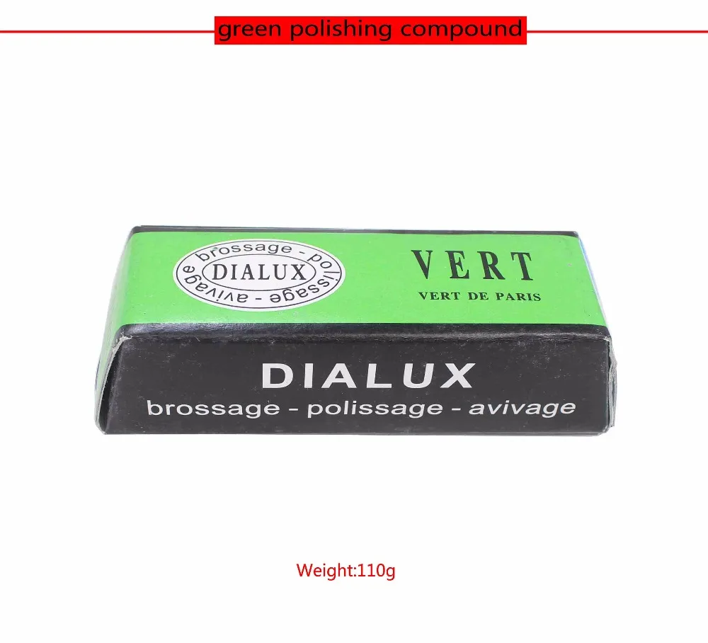 Красный DIALUX ROUGE JEWELERS Румяна Полировка Соединение для золота и ILVER, румяна Бар Полировка Воск соединение Франция