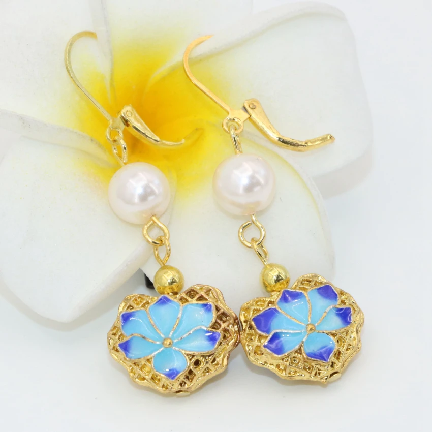 Оптовая цена 12 стилей висячие серьги золотого цвета серьги-подвески для женщин