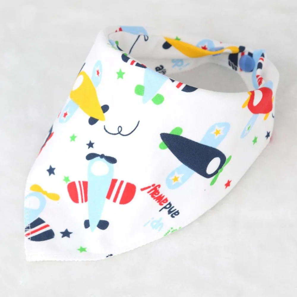 Insular Soft Cotton Triangle Baby Infant Bandana Bibs Toddllers Saliva Towel Scarf Dribble Feeding Burp Cloths |