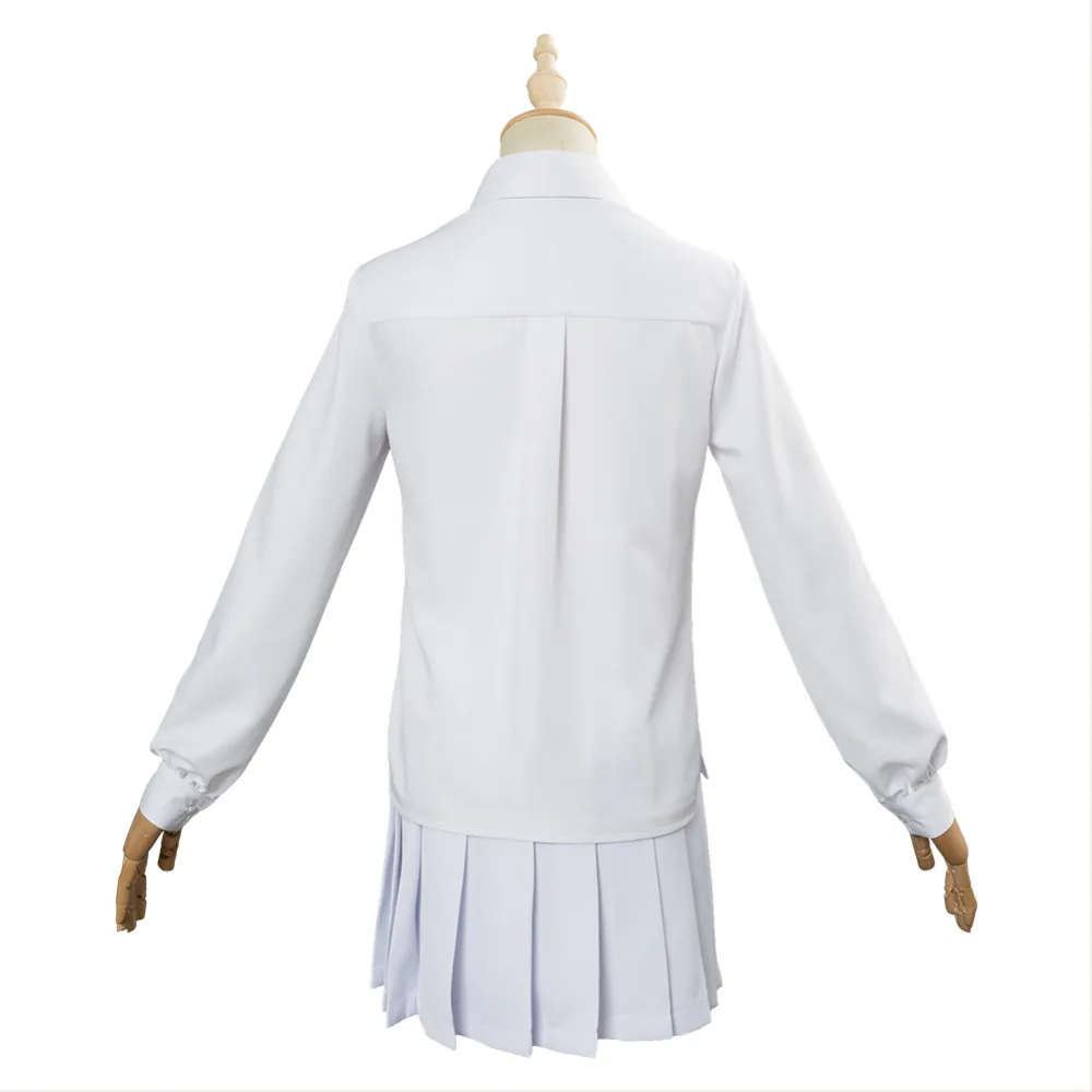 Anime The Promised Neverland Cosplay Emma Costume Dress Halloween Carnival Costumes Custom Made | Тематическая одежда и