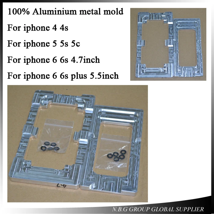 Прецизионные формы для ремонта экрана из алюминиевого сплава iPhone 4 4s/5 5s 5c/6 6s/6p