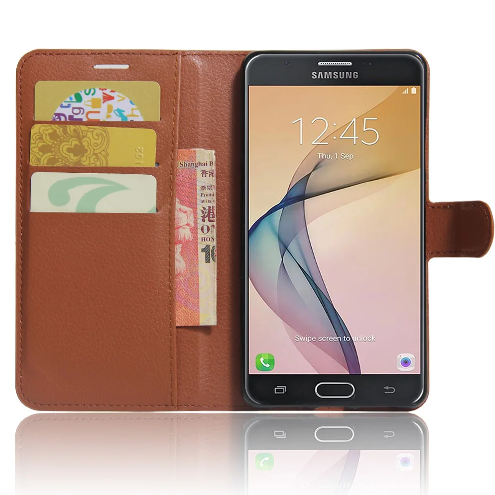 Чехол-книжка для мобильного телефона J7 Prime J7Prime кожаный чехол-бумажник Samsung Galaxy