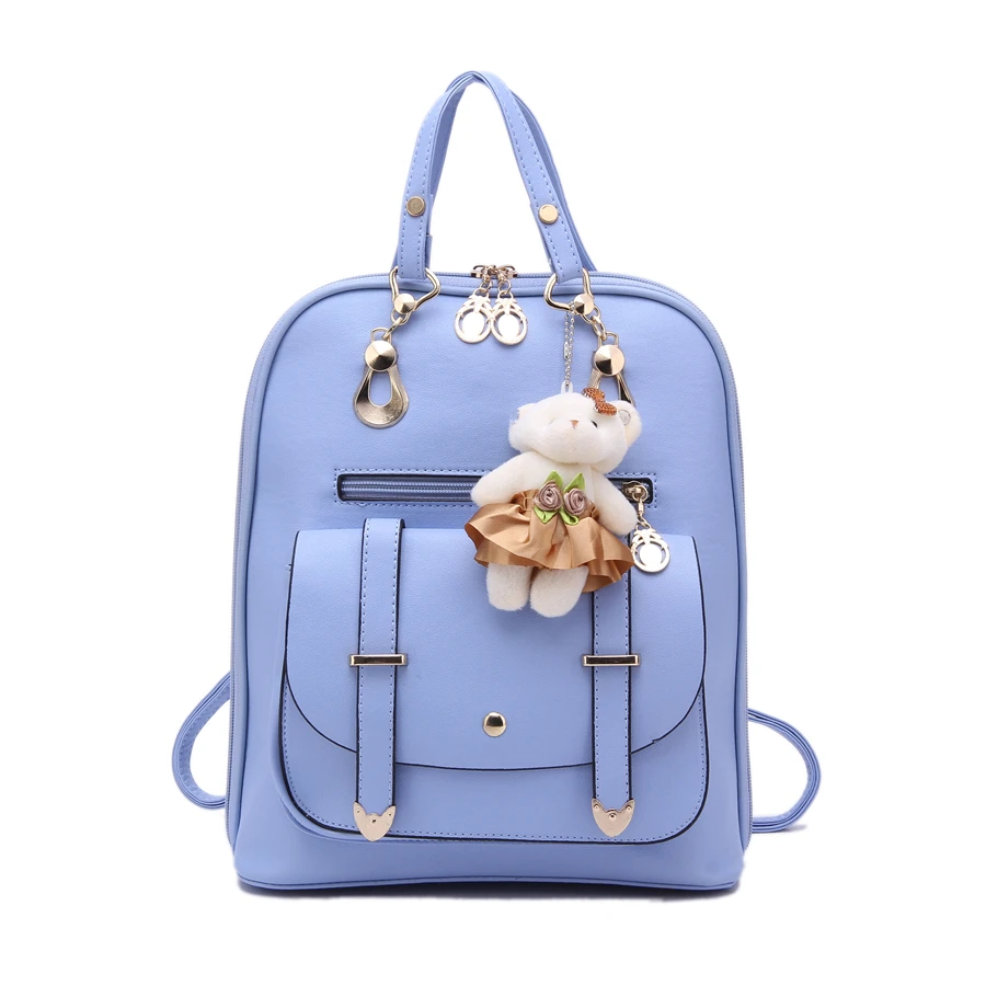 2021 женский рюкзак из искусственной кожи повседневный для студентов и