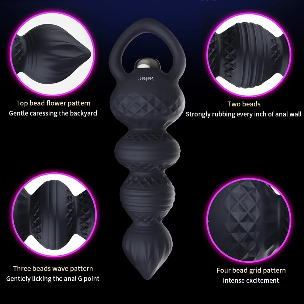 Анальный Вибратор массажер простаты взрослые интимные игрушки для женщин мужчин