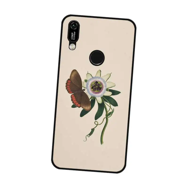 N277 Cactus Wallpaper Black Silicone Case Cover For Huawei Y5 Y6 Y7 Y9 Prime Pro 2017 2018 2019 |