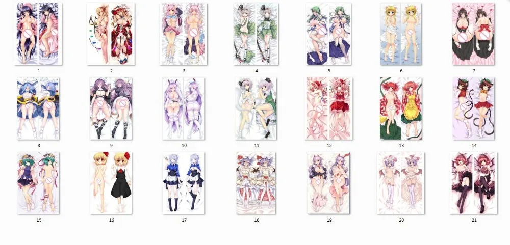 Май 2017 обновленный проект Shrine Maiden body key roles наволочка для подушки Touhou Project sexy Reisen