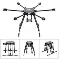 zd850 full carbon fiber zd 850 frame kit with unflodable landing gear foldable arm for fpv diy aircraft hexacopter jmt