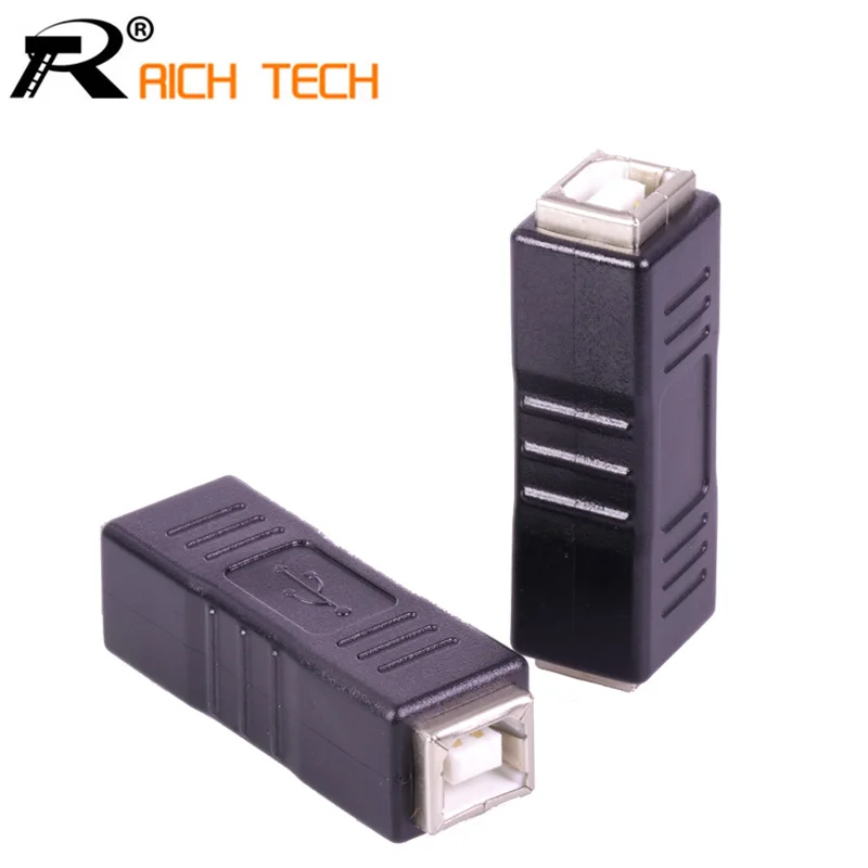 USB B Женский прямой разъем Адаптер Тип высокое качество 4 шт./лот | Обустройство