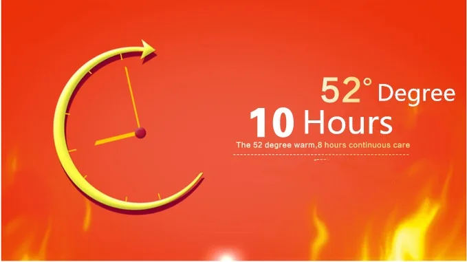 1 пара подушечек для подогрева ног наклейка Накладка тела 10 часов антизимняя