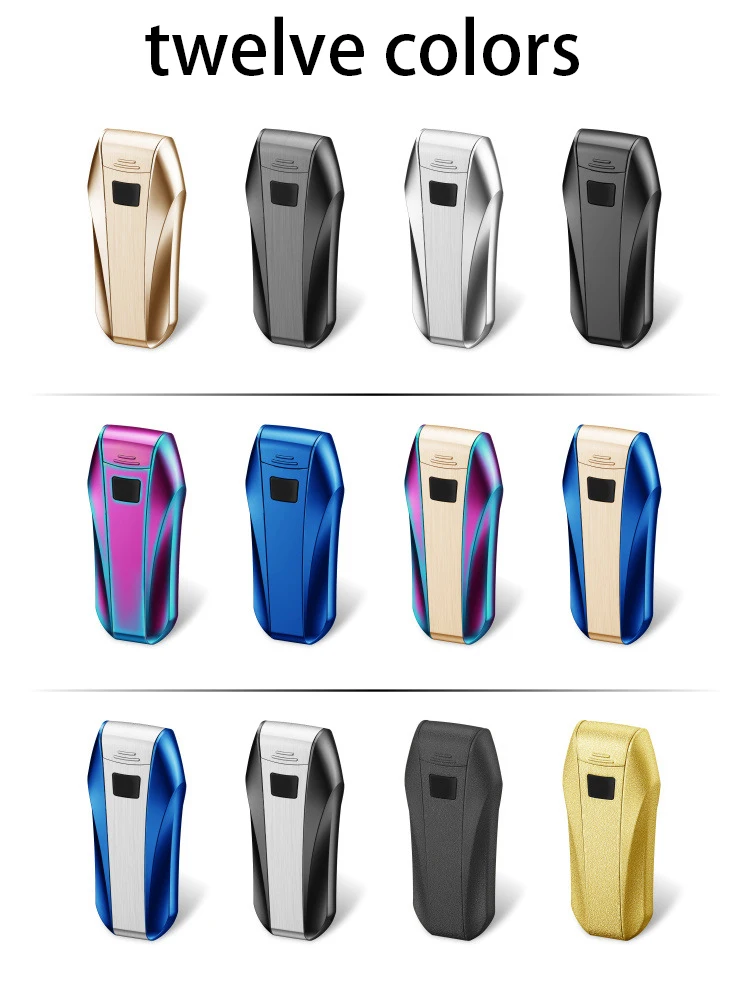 USB Зажигалка двойная дуга ветрозащитная беспламенная Электронная зажигалка Прикуриватель плазменная зажигалка