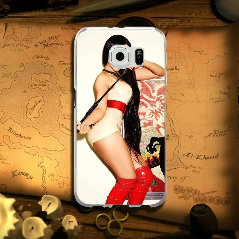 Суперзвезда в стиле Nicki Minaj мягкий TPU чехол для телефона samsung Galaxy Note 2 3 5 8 9 S2 S3 S5 мини
