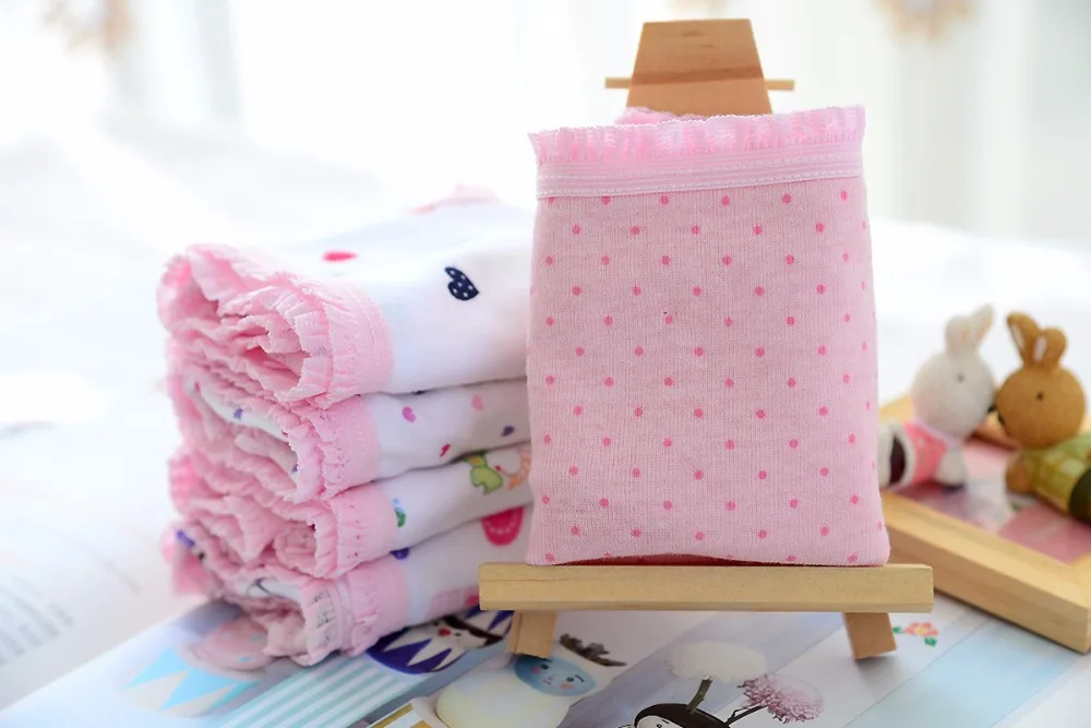 3 шт./лот Новинка 2017 года модное нижнее белье для маленьких девочек хлопковые