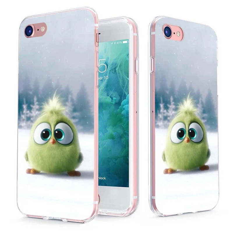 MLCRIYG Soft Phone Case For iPhone 6 6S Plus 7 7Plus 8 8Plus X TPU Colorful Flower Flora Pig Painted Fundas C007 |