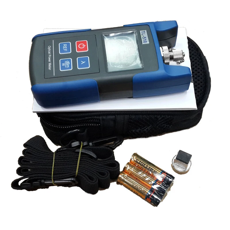 ZHWCOMM FC SC интерфейс оптический измеритель мощности TL510 мини волоконно-оптический с