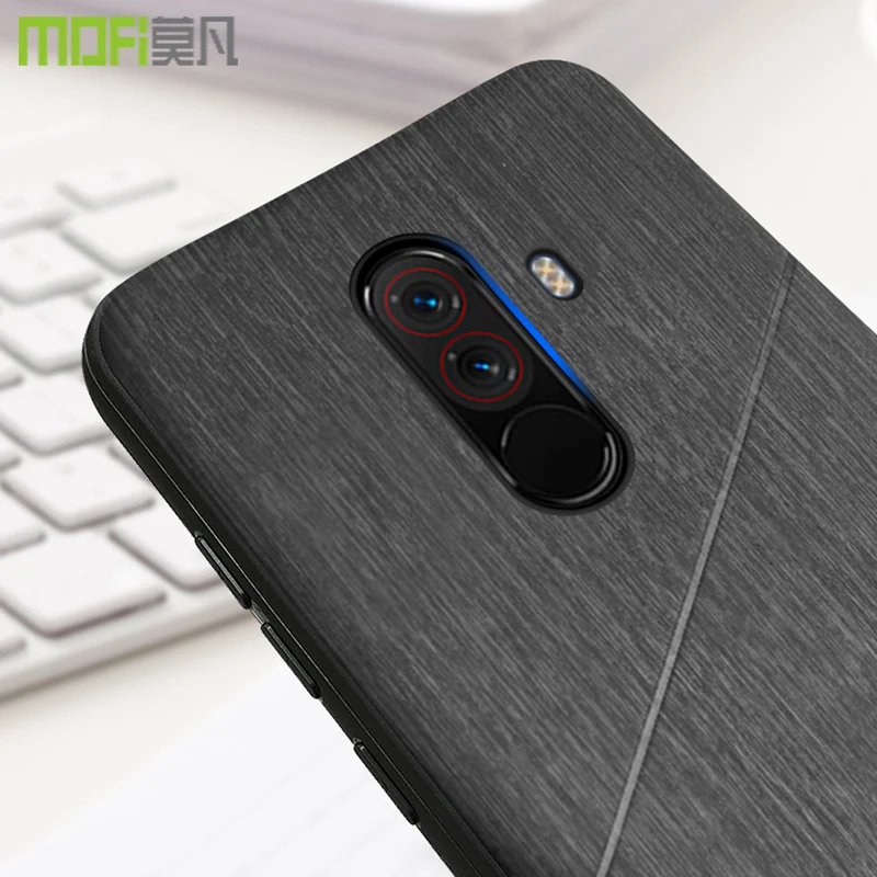 xiaomi Pocophone F1 case cover Mofi fitted original buiness hard back Poco conque 6.18&quot mi |