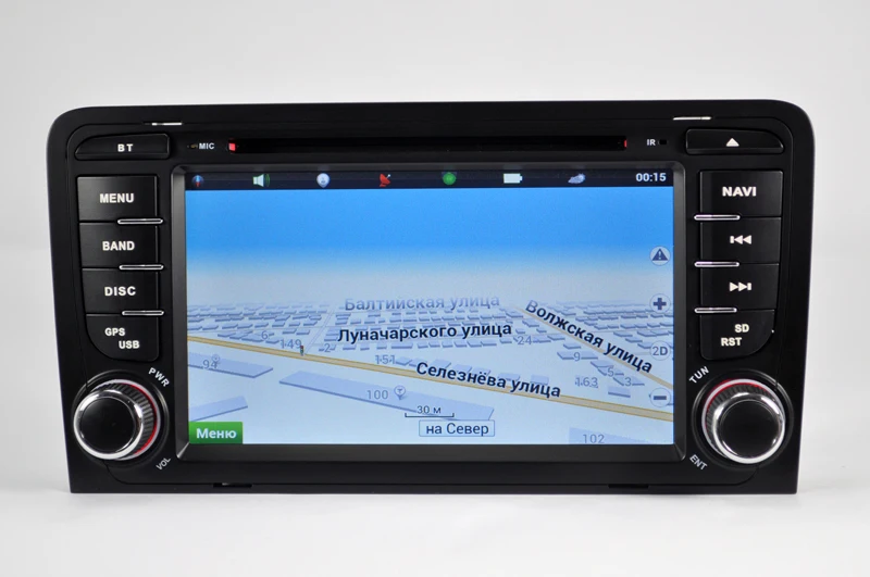 В наличии Android 7 1 автомобильный DVD-плеер для Audi A3 2002-2011 Wifi 3G GPS-навигация Bluetooth Радио
