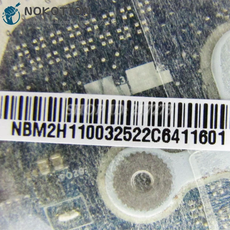 NOKOTION для Acer aspire M5-581 M5-581T материнская плата ноутбука NBM2H11003 Q5LJ1 LA-8203P i5-3337U процессор 4