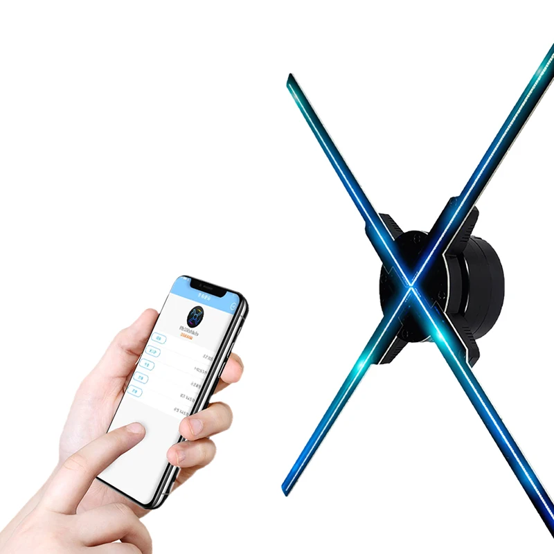 Utorch Z3 голографический дисплей светодиодный вентилятор рекламная машина wifi 3D
