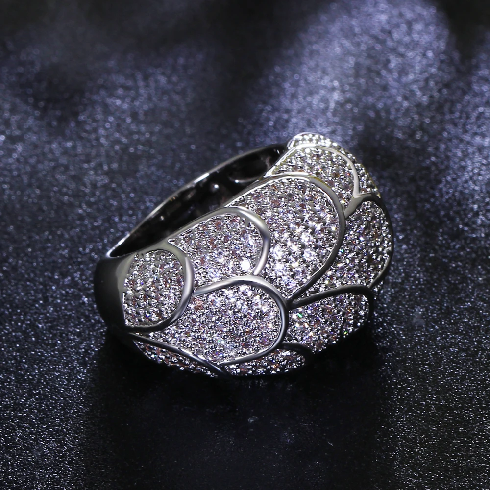 Новинка 2021 женское медное кольцо в виде рыбьей чешуи модное эффектное ювелирное