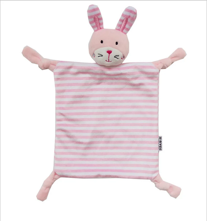 Детское животное успокаивающее полотенце мягкое плюшевое одеяло Кукольное