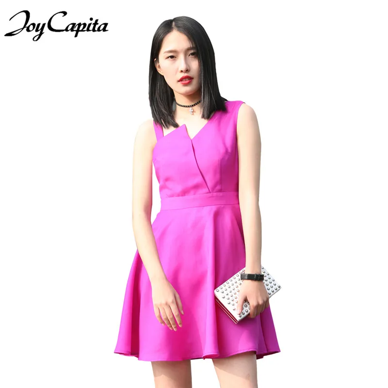 Joy Capita 2017 Ruffle Dress for women fashion summer Romantic Beach Long chiffon Dresses | Женская одежда