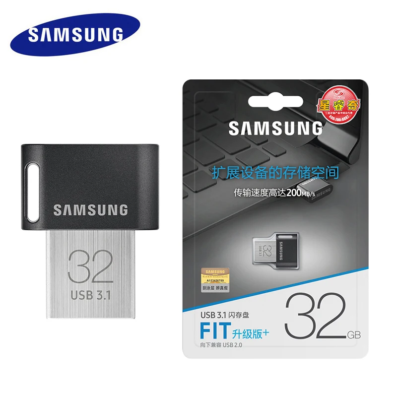 SAMSUNG USB 3 1 флэш накопитель подходит для ручки маленький Флешка 32G/64G/128G/256G карта