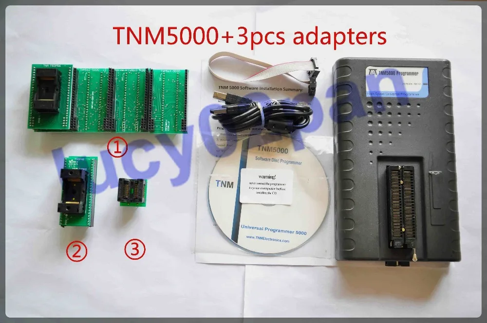 Универсальный программатор TNM5000 USB IC + TSOP48 TSOP56 520S2 200 zif программирование nand flash с