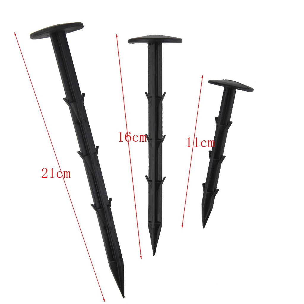 

100 шт. фиксирующие колышки 4 "Крепежные Якорные колышки ткань Ландшафтная мембрана флис