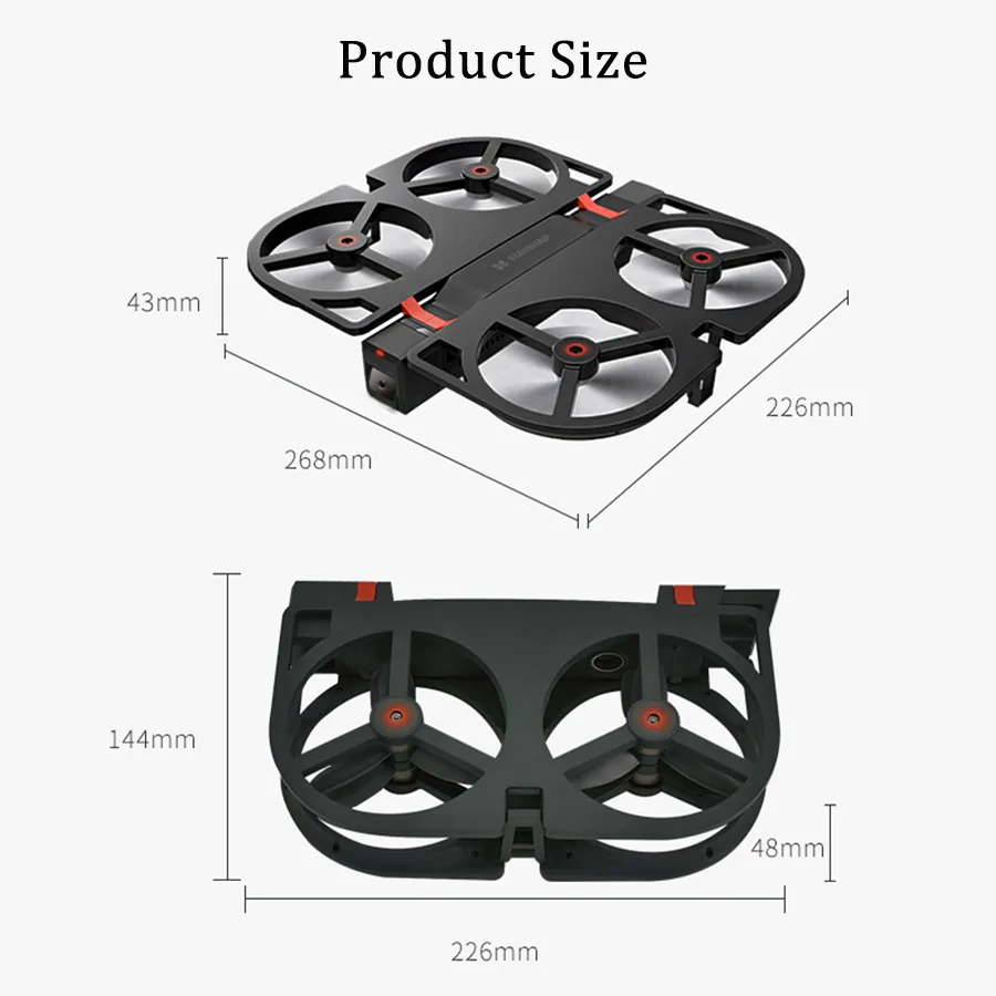 Funsnap iDol FPV RC Дрон 4K gps Квадрокоптер Профессиональный Дрон камера HD 1080P AI жесты для Xiaomi Youpin 4K камера дроны