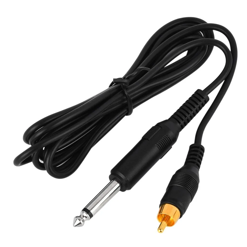 RCA к зажиму шнура татуировки кабель Clipcord машина Кабели Кабо Para Maquina Rca в кабель крюк линия цвет для татуировки источники питания
