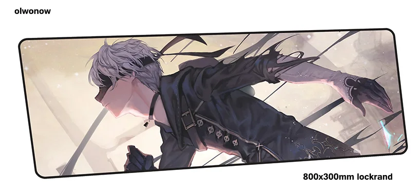 Nier automata коврик для мыши 80x30 см игровой коврик для мыши большой геймерский коврик рождественские подарки игровой стол компьютерный коврик коврики для игровой клавиатуры