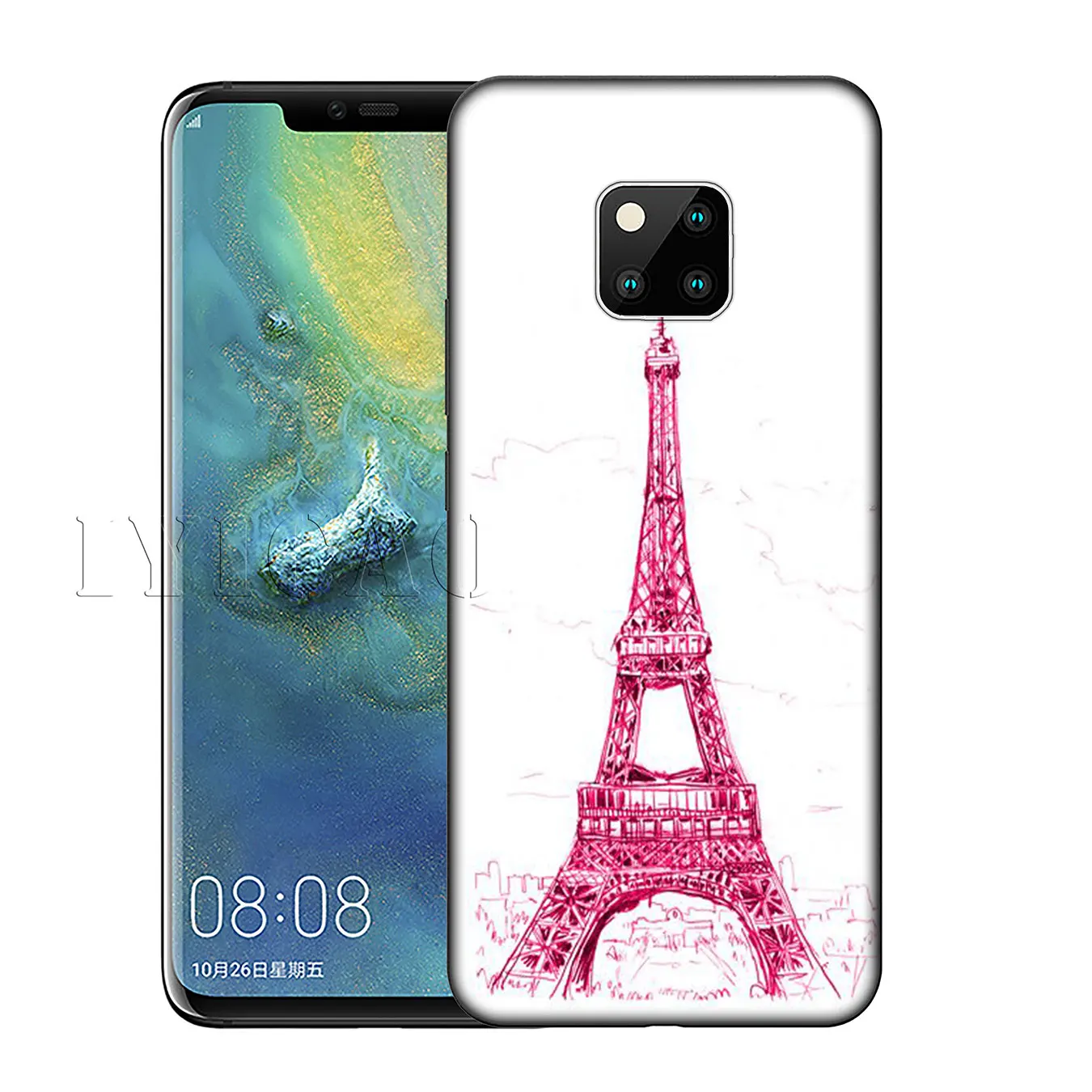 Мягкий силиконовый чехол IYICAO для huawei Nova 3 3i 2i mate 20 10 Pro Lite |