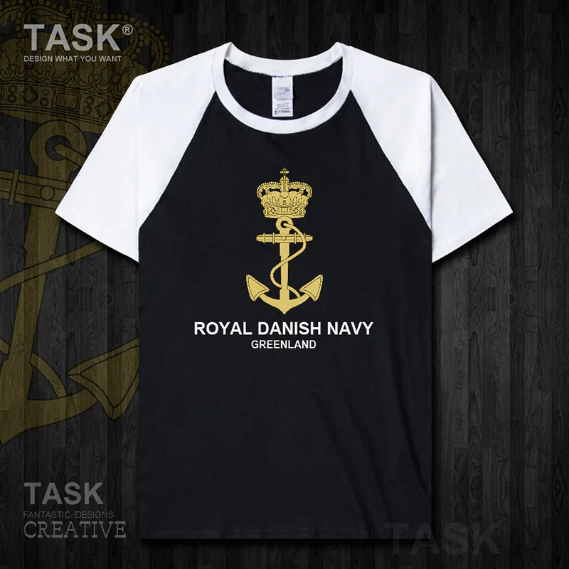 Navy Greenland Military mens t shirt new Tops t-shirt Short sleeve clothes country Army Tactical cotton sports Fashion summer 01 | Мужская