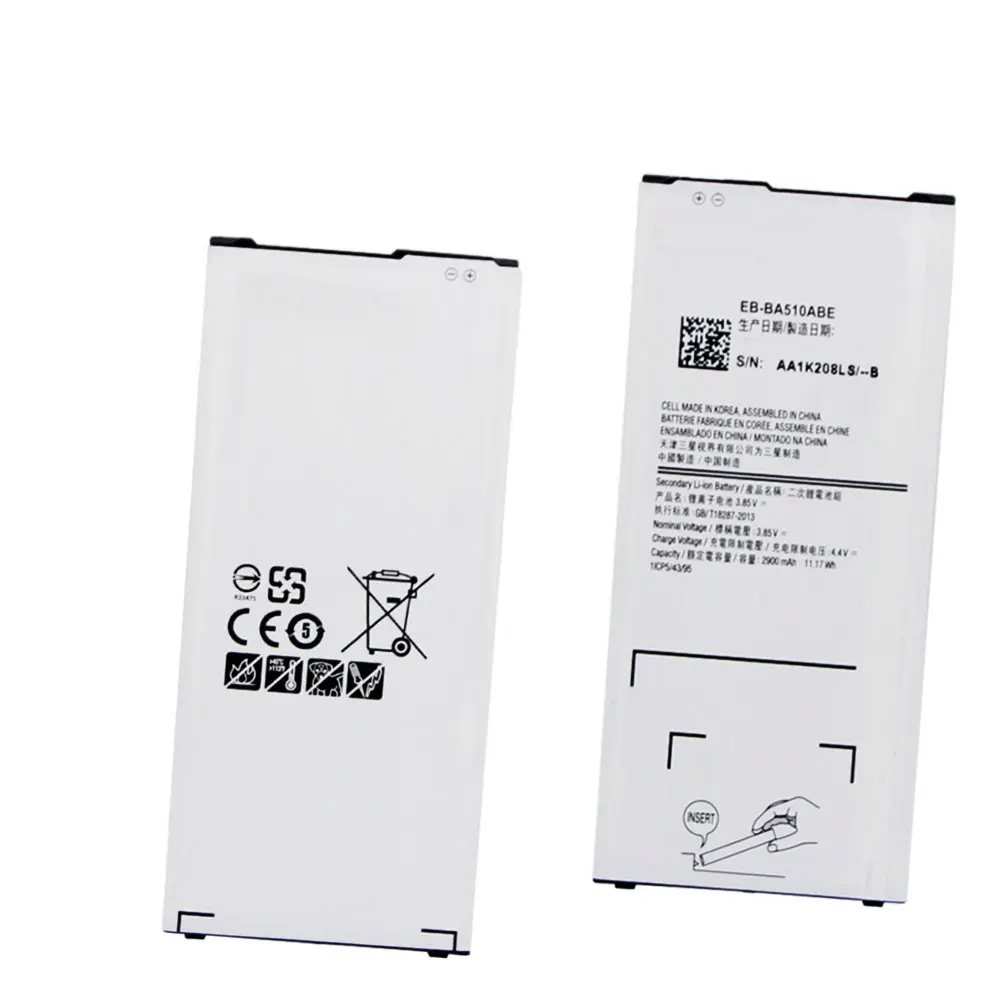 

Аккумулятор 2900 мА · ч EB-BA510ABE для смартфона Samsung GALAXY A5 A510 SM-A510F A5100 2016 Edition