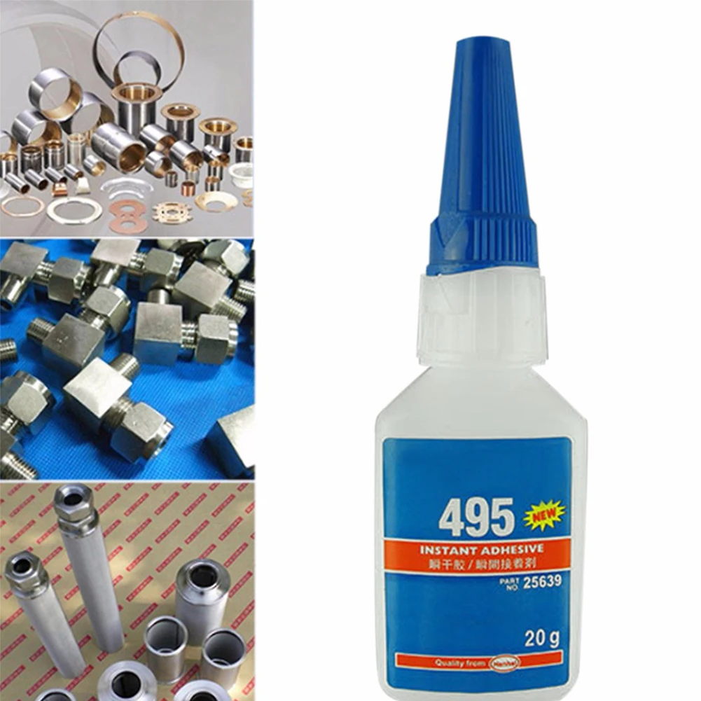 Жидкий клей супер бутылка быстросохнущая для офиса/школы мгновенный 20 г