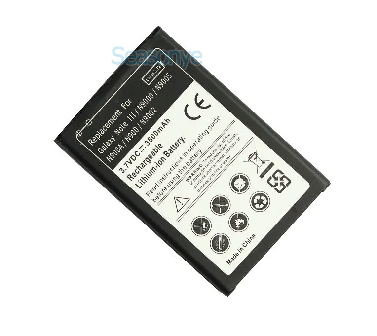 Запасная батарея Seasonye 3500 мАч B800BC / BE BU BZ для Samsung Galaxy Note III 3 N9000 N900 N9002 N9006 N9008 N9009 и т.