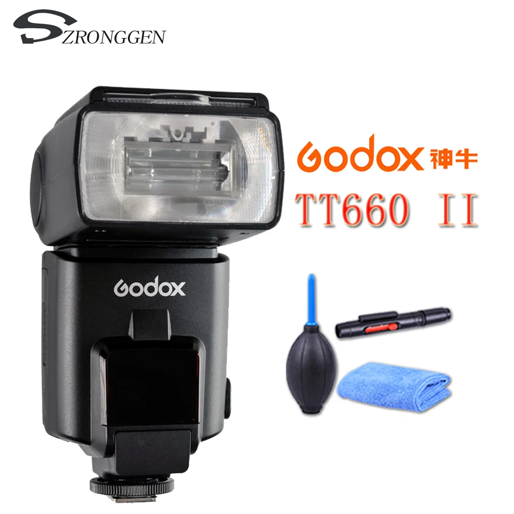 фотовспышка Godox TT660 LCD II Вспышка speedlite для Canon Nikon Pentax Камеры|camera flash|godox tt660flash |