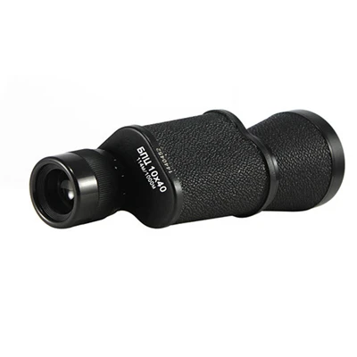 10X40 BAIGISH 8X30 10X40 12X45 Русский охотничий металлический Монокуляр телескоп Spyglass низкий светильник ночное видение определение туристический прицел - Цвет: 10X40
