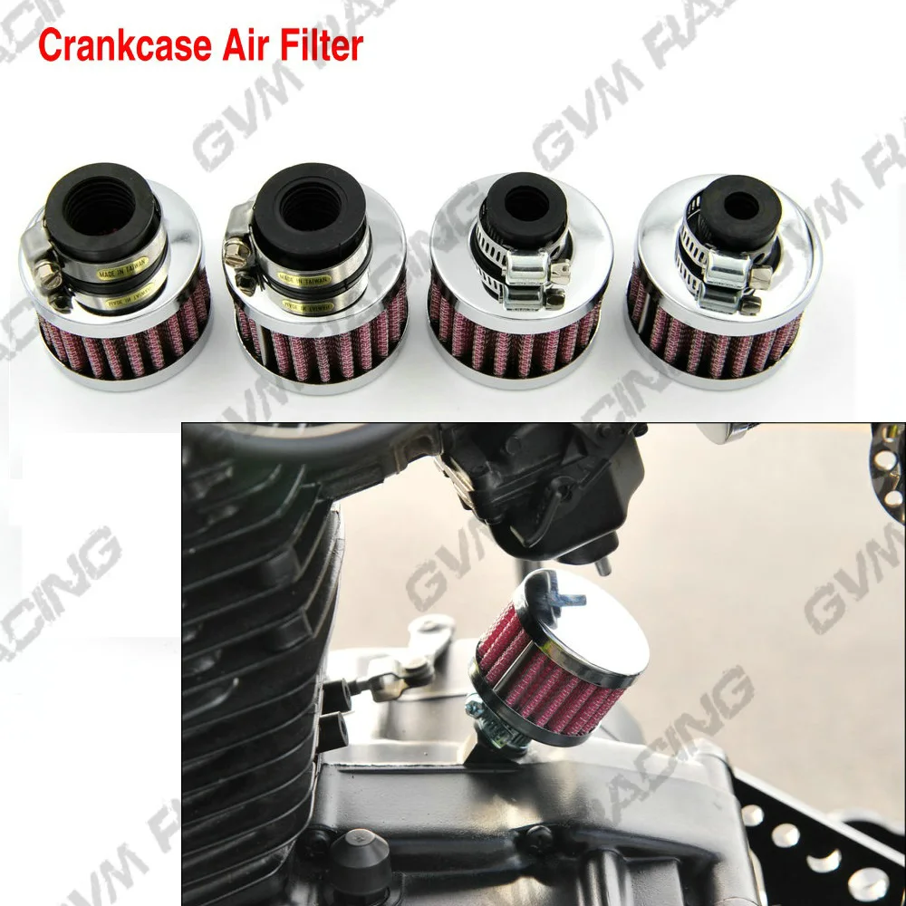 Chorme кольцо мотоцикла автомобиля двигателя Картера воздушный фильтр 9 мм 12 15 18