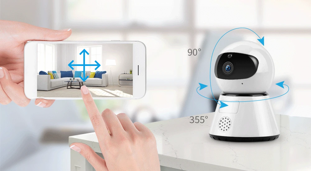 FREDI 1080P YCC365, автоматическая облачная ip-камера, домашняя охранная камера наблюдения, сетевая камера с wifi, беспроводная CCTV камера