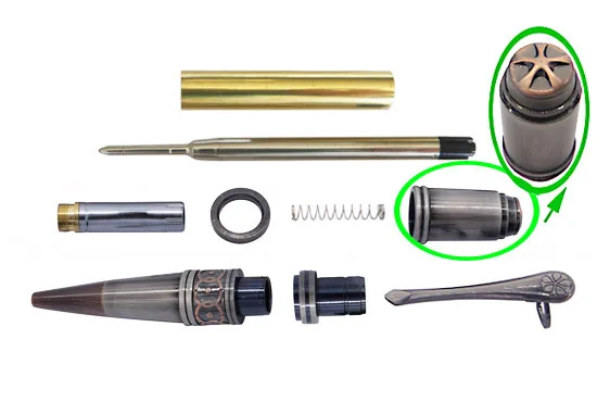 DIY ProzX арт-деко Твист Ручка Набор RZ-BP178