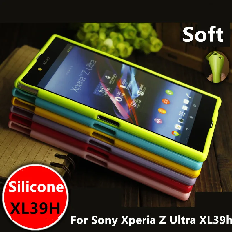 Чехол для sony Xperia Z Ultra XL39h C6802 C6806 C6833 чехол для телефона Мягкая силиконовая задняя накладка из ТПУ чехол защитный чехол