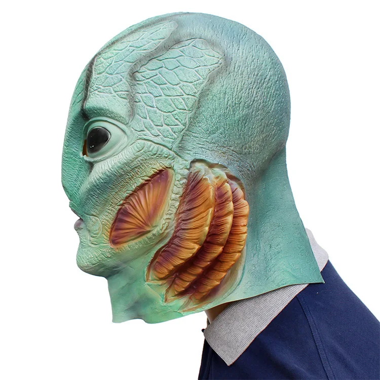 Hellboy CosplayBlue маски для взрослых мальчиков и девочек на Хэллоуин Бесплатная